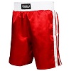 FIGHT-FIT - Shorts de Boxeo / Rojo-Blanco