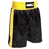 FIGHT-FIT - Shorts de Boxeo / Negro-Amarillo
