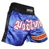 FIGHT-FIT - Muay Thai Shorts / Kickboxing / Blau