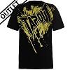 Tapout - T-Shirt / Schwarz-Gelb / Large