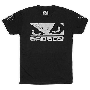 Bad Boy - Camiseta Global Walkout / Negro-Gris / Small