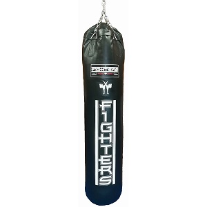 FIGHTERS - Sacco da boxe / Teenager / 100 cm / 15 kg / nero