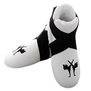 FIGHTERS - Calzari parapiedi / Sparring / Bianco / XL