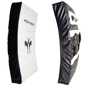 FIGHTERS - Scudo / Curved / Bianco-Nero