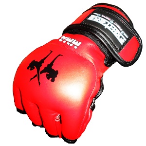 FIGHTERS - Guantes MMA / Elite / Rojo / Medium