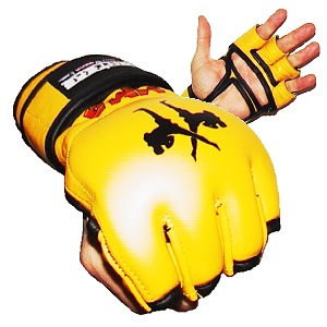 FIGHTERS - Guanti MMA / Elite / Giallo / Small