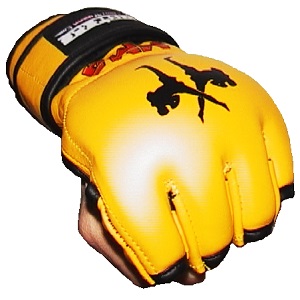 FIGHTERS - Gants MMA / Elite / Jaune / Medium