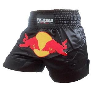 FIGHTERS - Shorts de Muay Thai / Bulls / Noir / Large