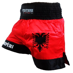 FIGHTERS - Short de Muay Thai / Albanie-Shqipëri / XS