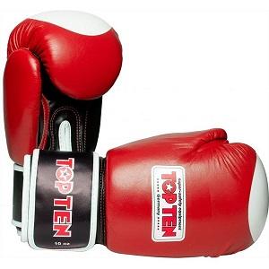 TOP TEN - Boxhandschuhe WAKO / Rot / 10 oz