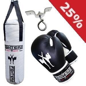 Set di sacco da boxe - Junior (6 - 10 anni)