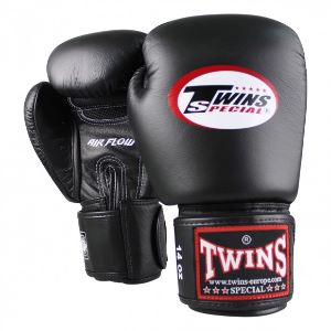 Twins - Boxhandschuhe / BGVL-3 AIR / Schwarz / 14 oz