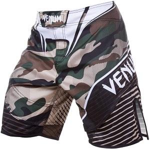 Venum - Fightshorts Shorts de MMA / Camo Hero / Vert-Brun / Large