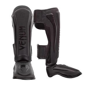 Venum - Shin Instep Protection / Elite / Black-Matte / Large