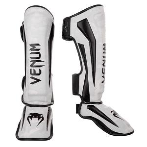 Venum - Shin Instep Protection / Elite / White-Camo / XL