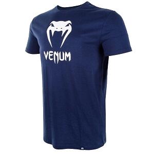 Venum - T-Shirt / Classic / Blau-Weiss / Medium