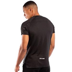 Venum - T-Shirt / Classic Dry Tech / Schwarz-Weiss / Small