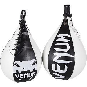 Venum - Pera di velocita / Speed ??Bag / Skintex / Nero-Bianco / Medium