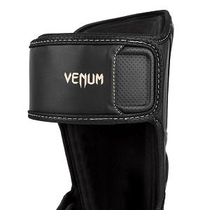 Venum - Schienbeinschutz / Impact Evo / Schwarz-Schwarz / XL