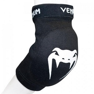 Venum - Elbow Pads / Kontact / Black-White / Medium