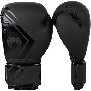 Venum - Guantoni da Boxe / Contender 2.0 / Nero / 16 oz